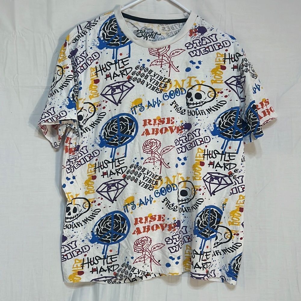 Eighty eight brand mens large graphics T-shirt